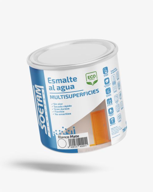 Esmalte al Agua Multisuperficie Mate