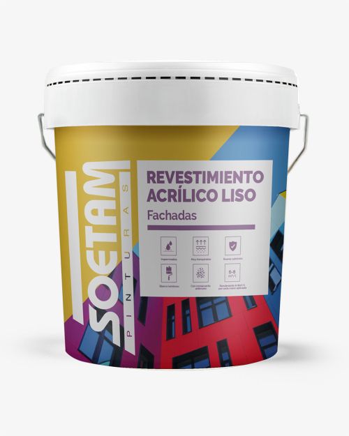 Revestimiento Acrílico Liso