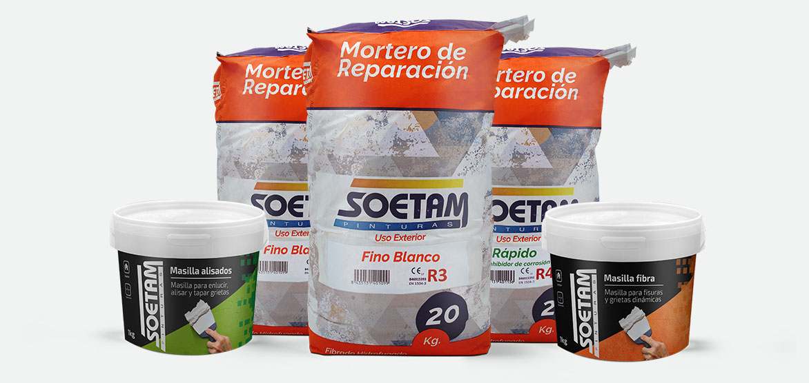 Sistema antifisuras para fachadas